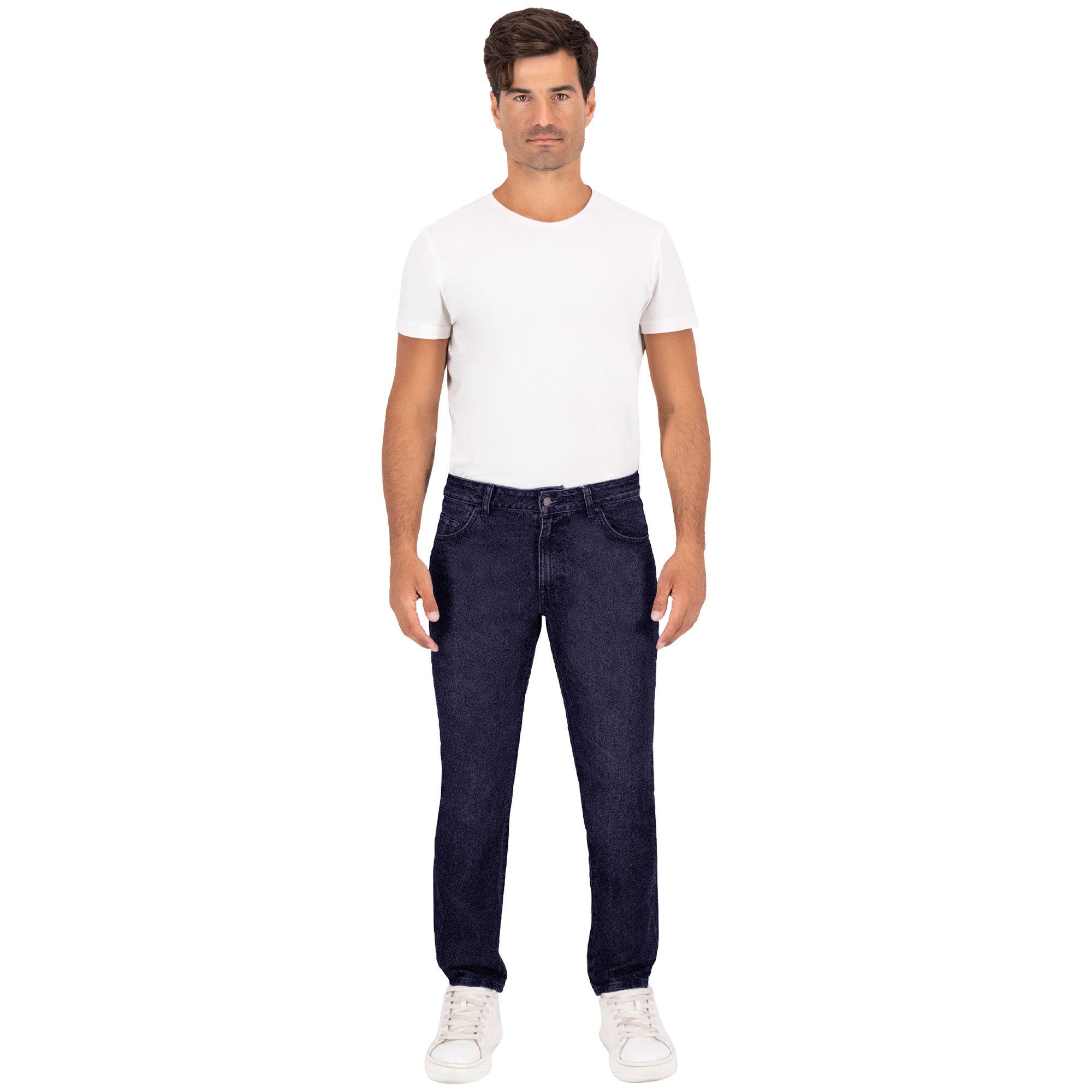 Foto 4 pulgar | Pantalón Slim Britos Jeans Hombre Mezclilla Azul 803726