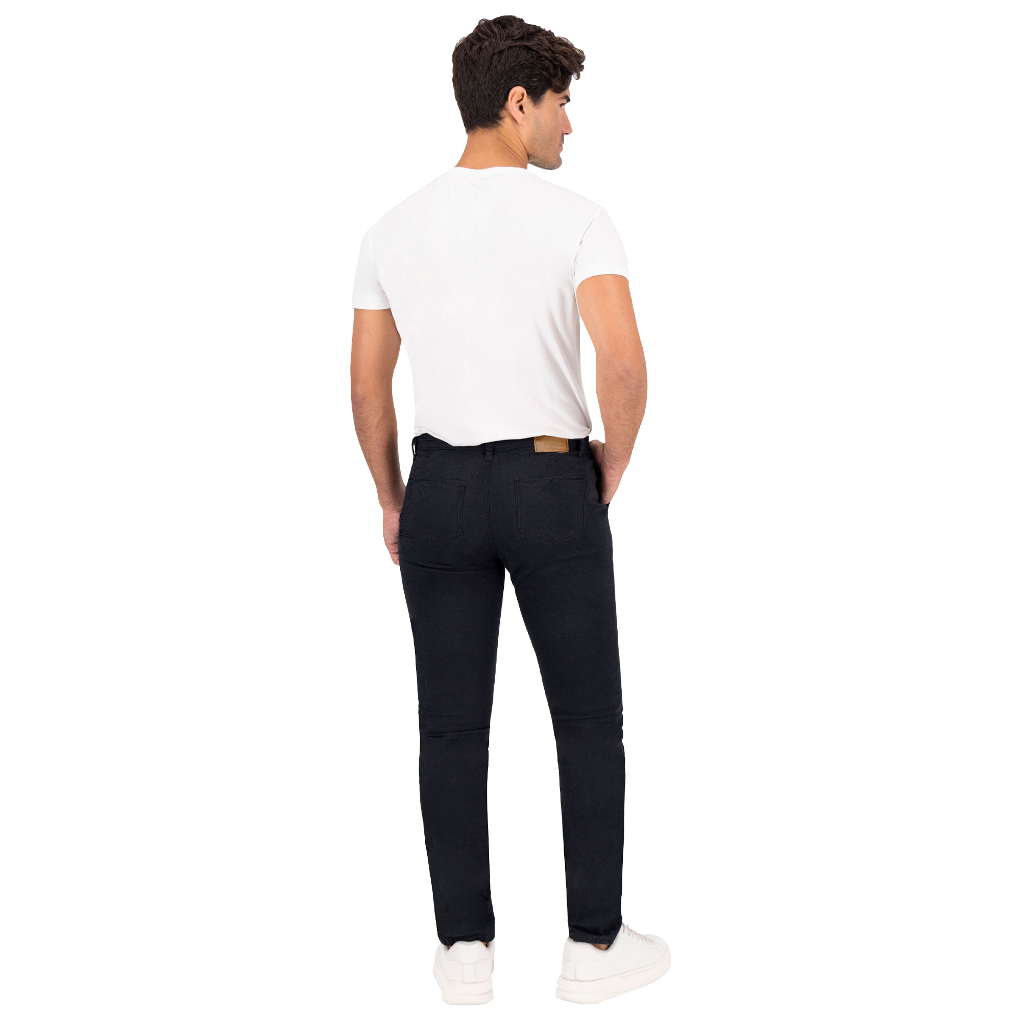 Foto 5 pulgar | Pantalón Slim Britos Jeans Hombre Mezclilla Negro 803704