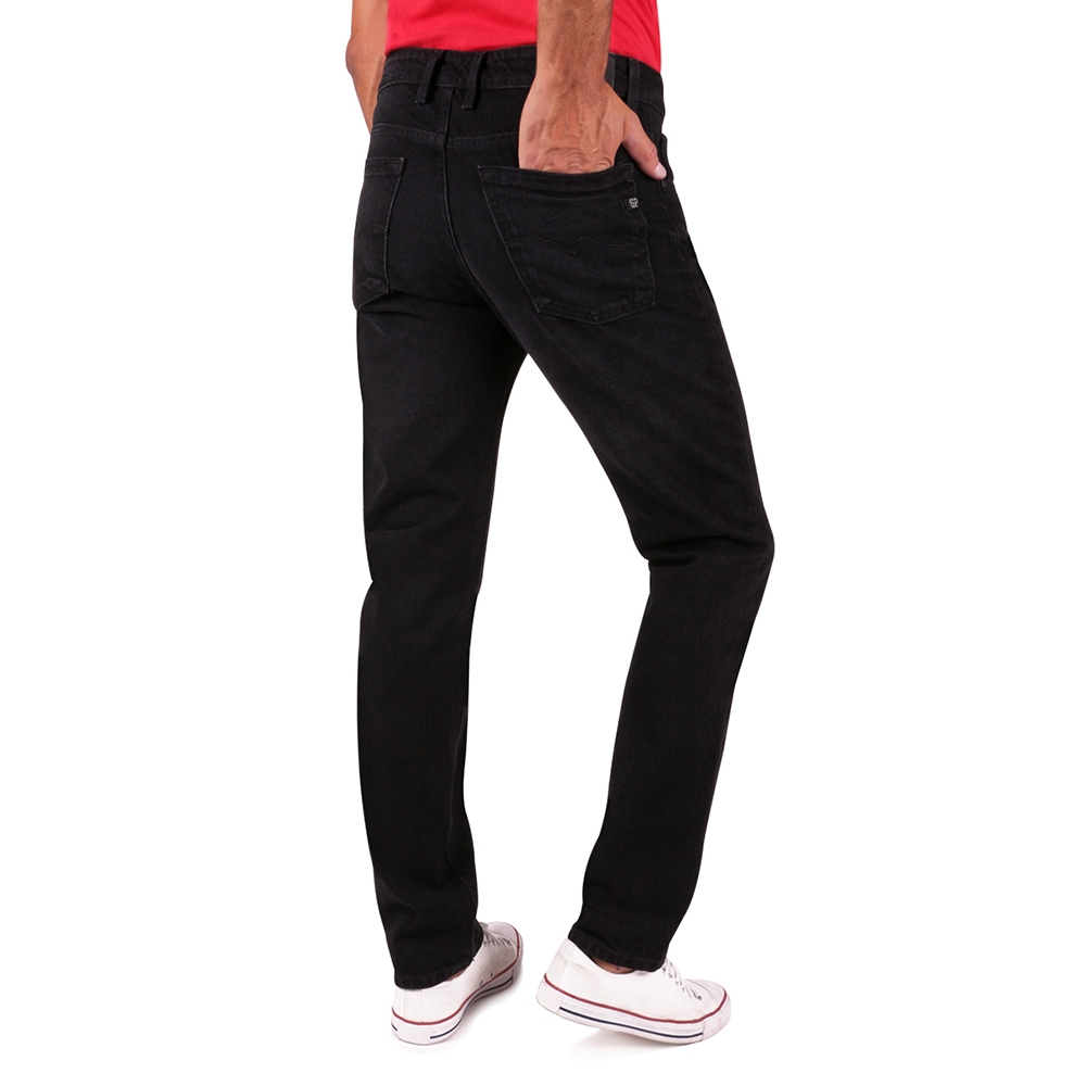 Foto 3 | Jeans Silver Plate Crotch Rigido 1823 Color Negro  Slim Fit