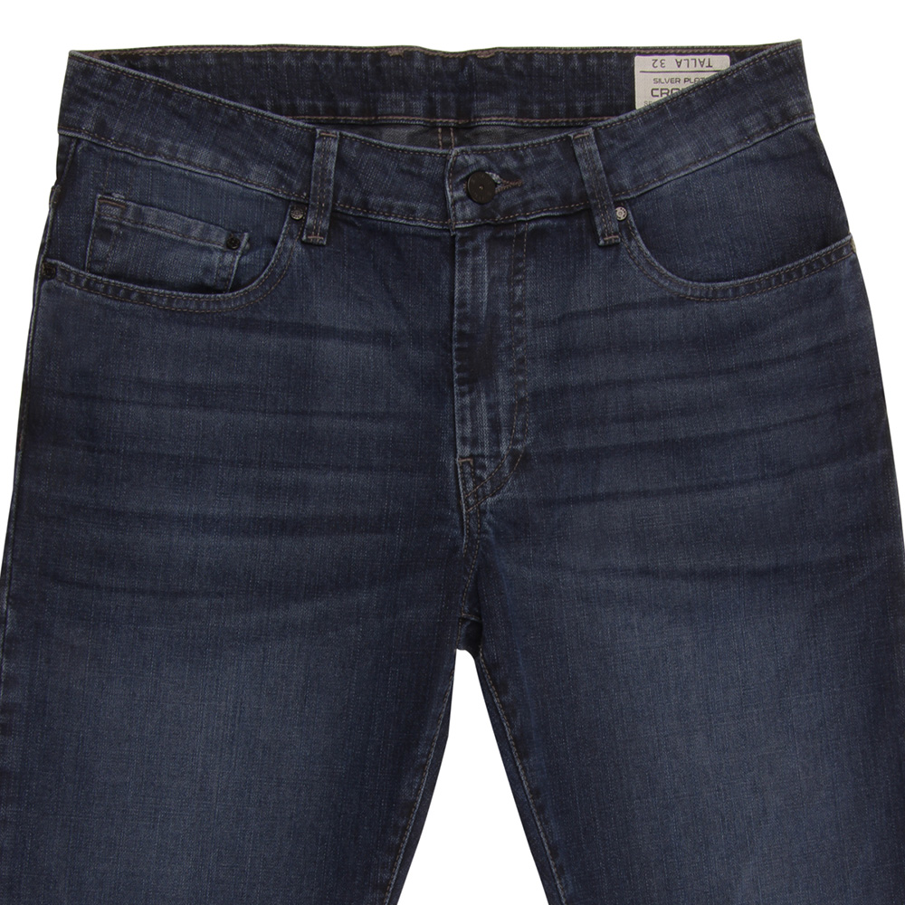 Foto 6 | Jeans Silver Plate Crotch Rigido 1822 Color Stone Wash Slim Fit