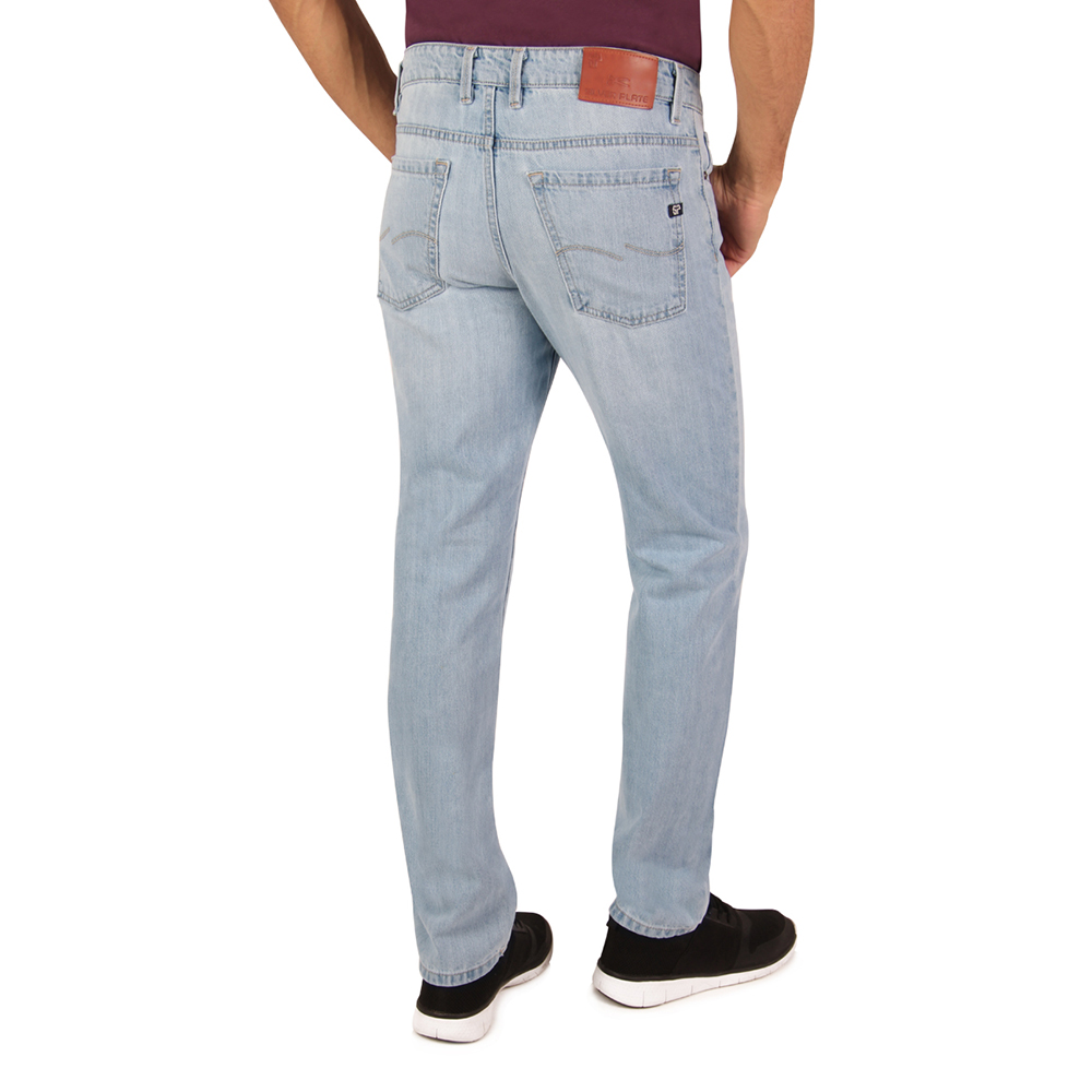 Foto 4 pulgar | Jeans Silver Plate Crotch Rigido 1821 Color Stone Bleach Slim Fit