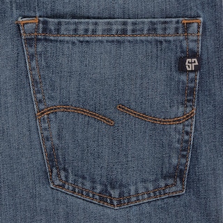 Foto 4 | Jeans Silver Plate Crotch Rigido 1826 Color Super Claro Stone Slim Fit