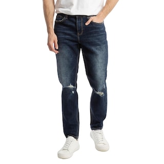 Foto 1 | Pantalón Slim Straight Hombre Balam Bl1187 Azul Oscuro