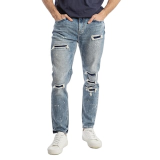 Foto 1 | Pantalón Slim Straight Hombre Balam Bl1194 Azul