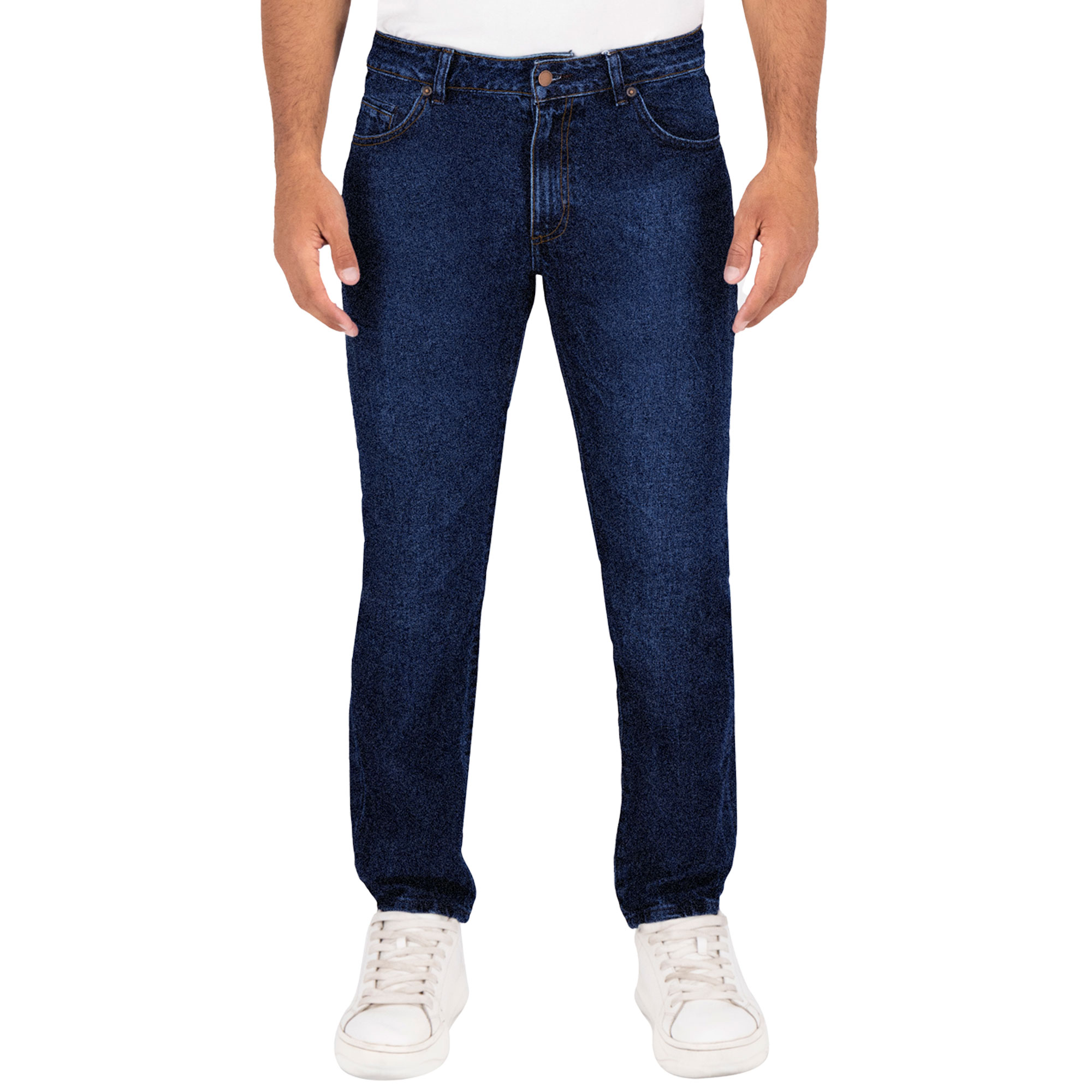 Pantalón Slim Britos Jeans Hombre Mezclilla Azul 803699