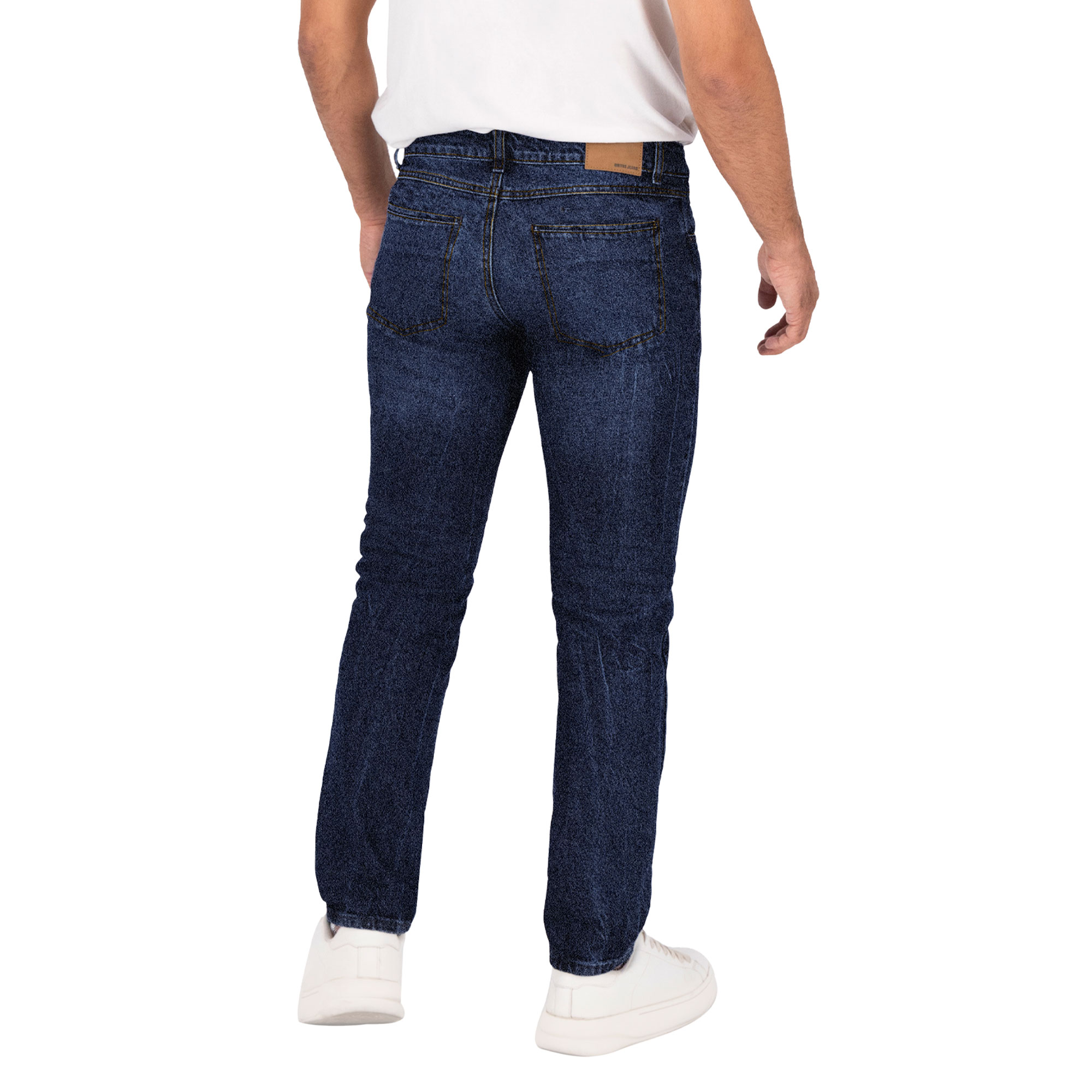 Foto 3 pulgar | Pantalón Slim Britos Jeans Hombre Mezclilla Azul 803699