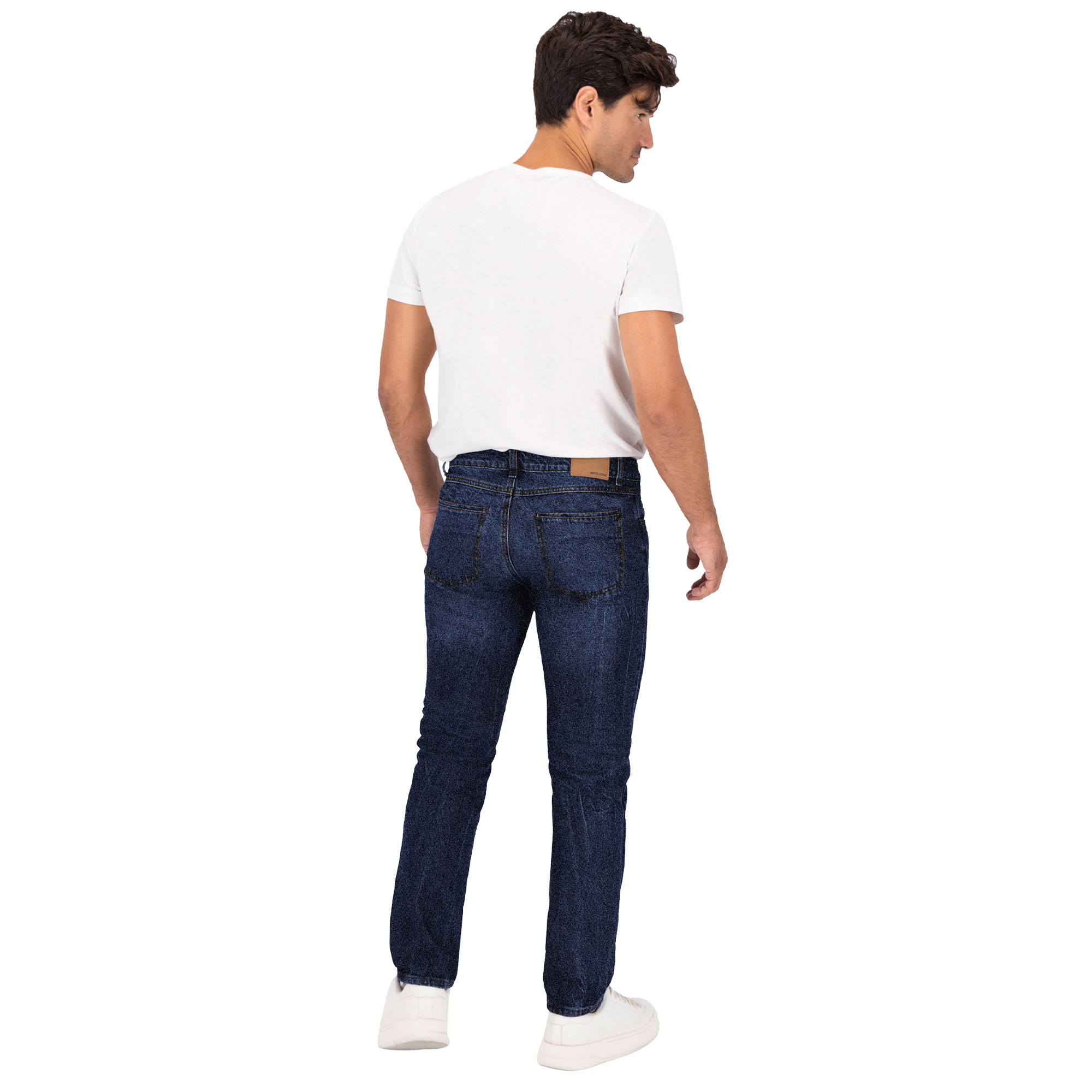 Foto 5 pulgar | Pantalón Slim Britos Jeans Hombre Mezclilla Azul 803699