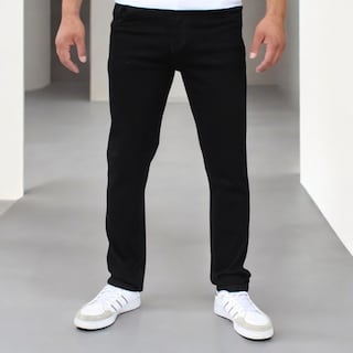 Foto 1 | Pantalón Slim Fit De Mezclilla Negro