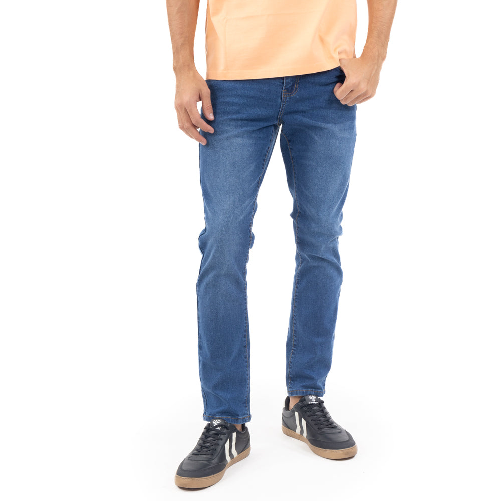 Foto 2 pulgar | Jeans Denim Slim Básico Para Hombre