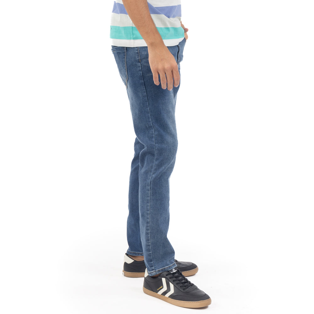 Foto 2 | Jeans Denim Slim Básico Para Hombre