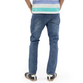 Foto 3 | Jeans Denim Slim Básico Para Hombre
