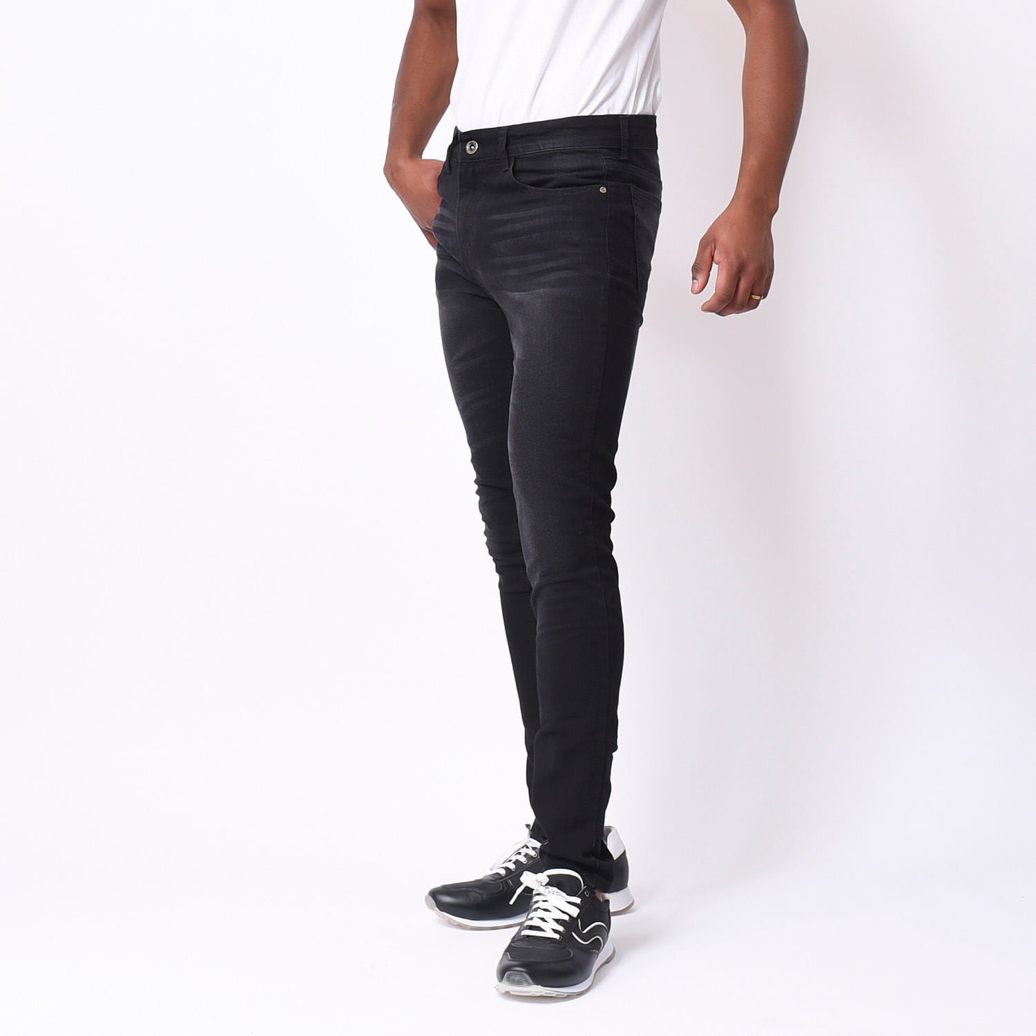 Foto 2 | Jeans Hombre Corte Slim Fit Quarry Para Hombre