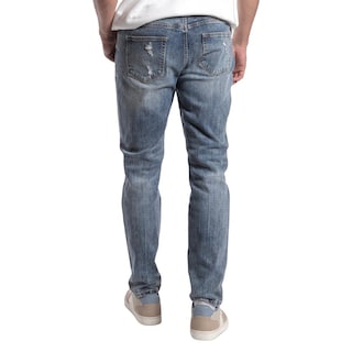 Foto 2 | Jeans Slim Straight Hombre Balam Bl1072 Azul