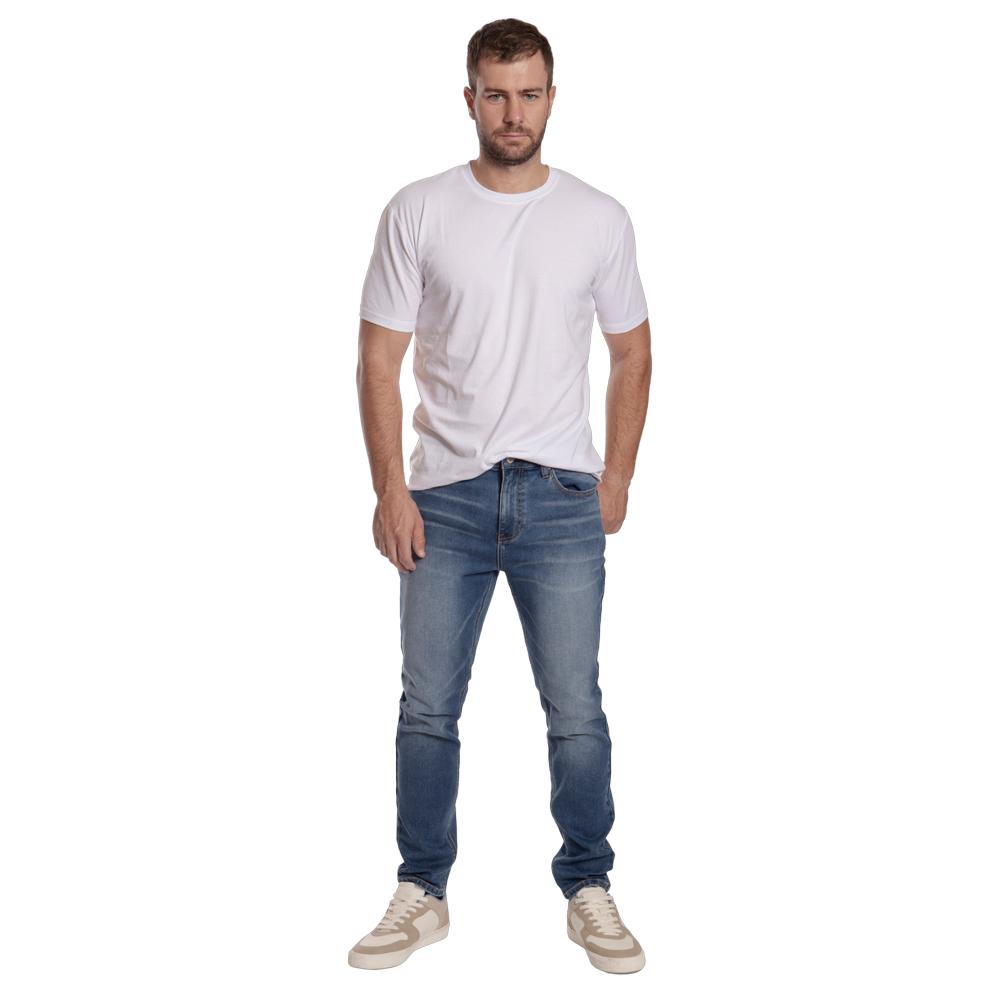 Foto 2 pulgar | Jeans Slim Straight Hombre Balam Bl1186 Azul