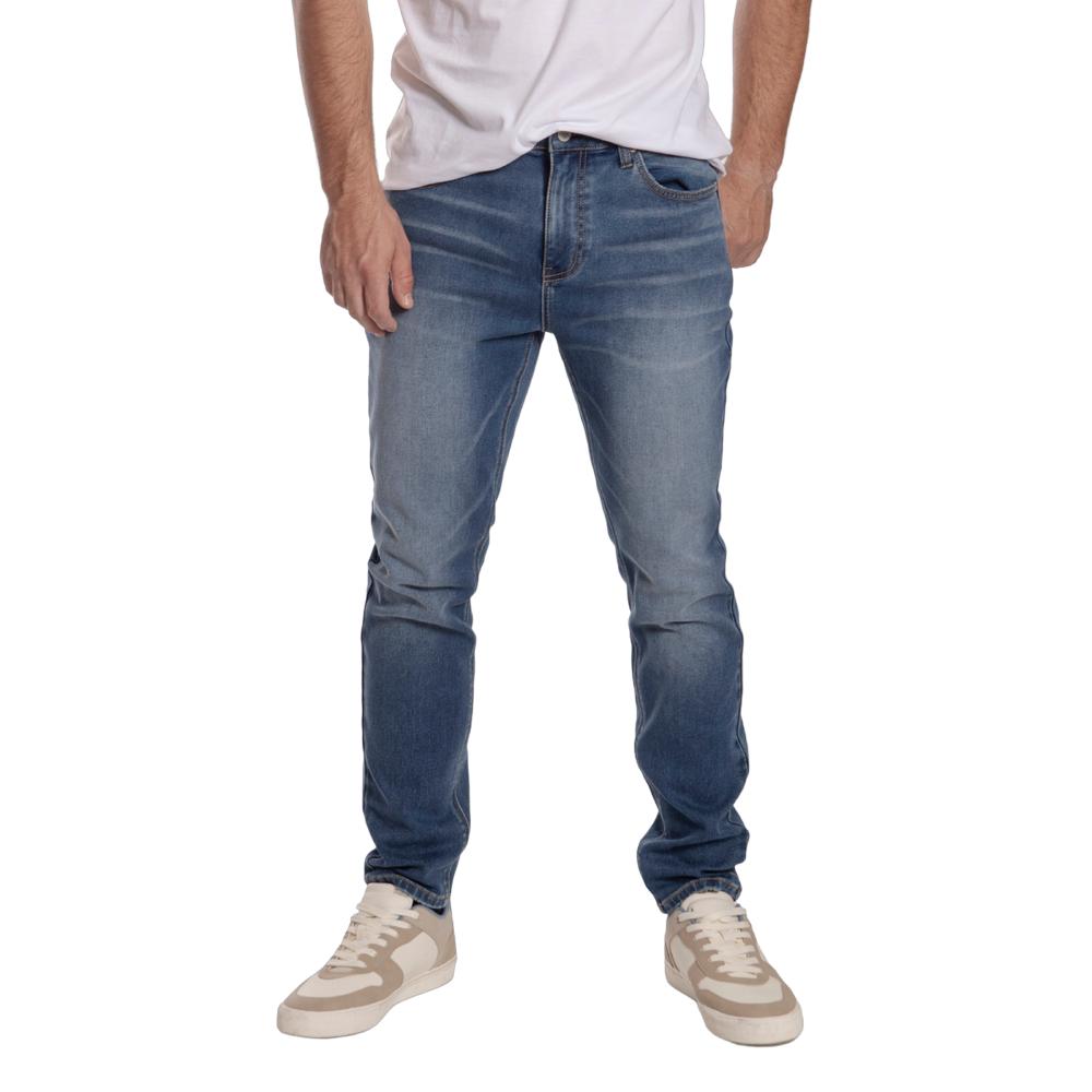 Foto 6 pulgar | Jeans Slim Straight Hombre Balam Bl1186 Azul