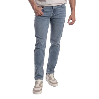 Foto 1 | Jeans Slim Straight Hombre Balam Bl1190 Azul
