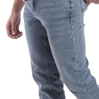 Foto 4 | Jeans Slim Straight Hombre Balam Bl1190 Azul