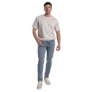 Foto 5 | Jeans Slim Straight Hombre Balam Bl1190 Azul