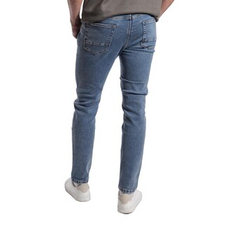 Foto 2 | Jeans Slim Straight Hombre Balam Bl1197 Azul
