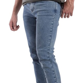 Foto 4 | Jeans Slim Straight Hombre Balam Bl1197 Azul