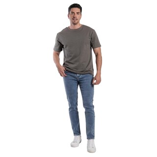 Foto 5 | Jeans Slim Straight Hombre Balam Bl1197 Azul