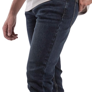 Foto 4 | Jeans Slim Straight Hombre Balam Bl1196 Azul Oscuro