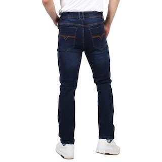 Foto 3 | Pantalón De Hombre Slim Fit Azul Oscuro