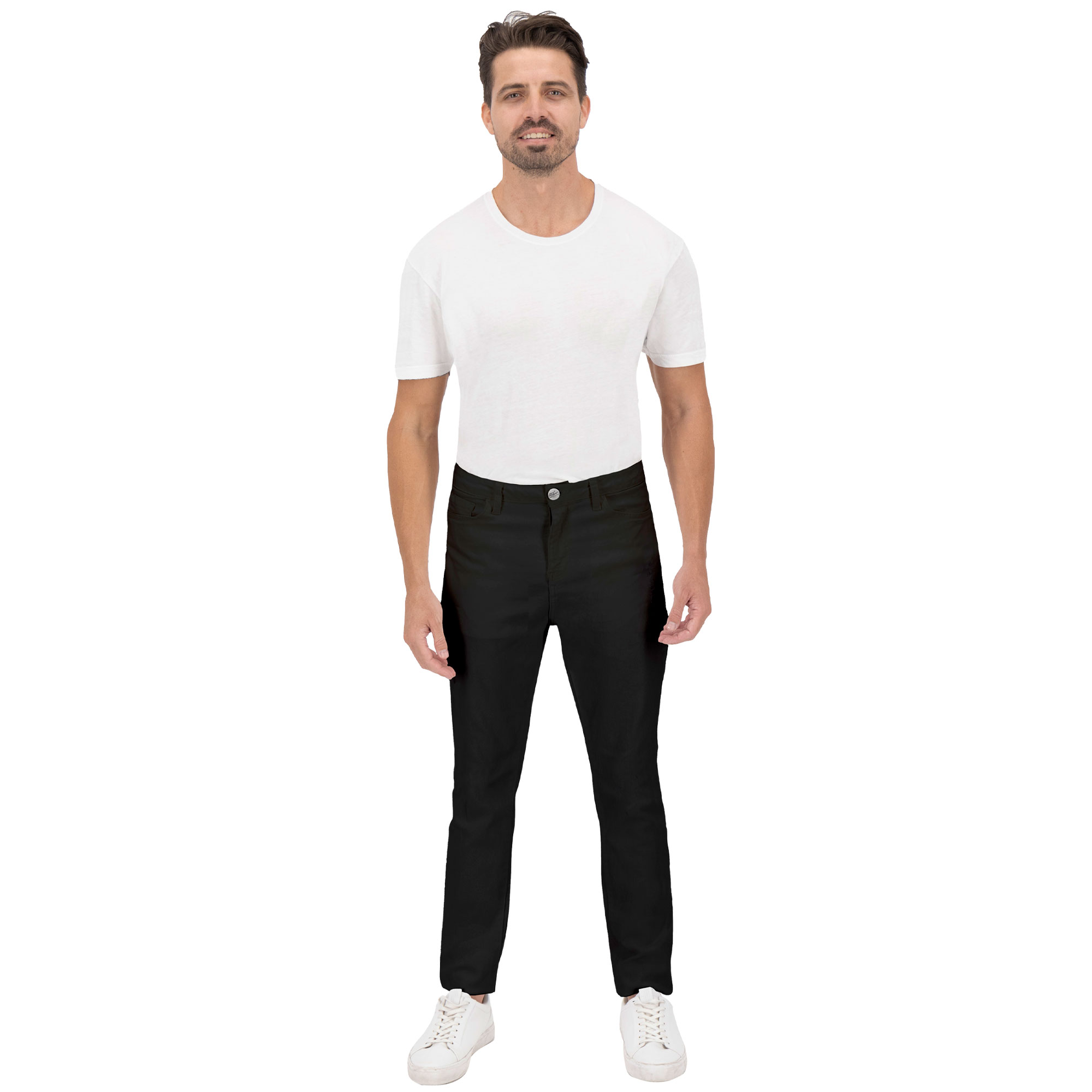 Foto 4 pulgar | Pantalón Slim Britos Jeans Hombre Gabardina 803822