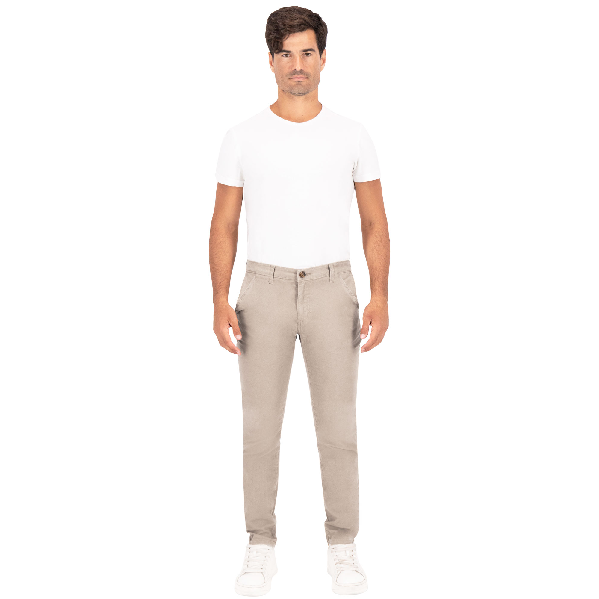 Foto 4 pulgar | Pantalón Slim Britos Jeans Hombre Chino 803817