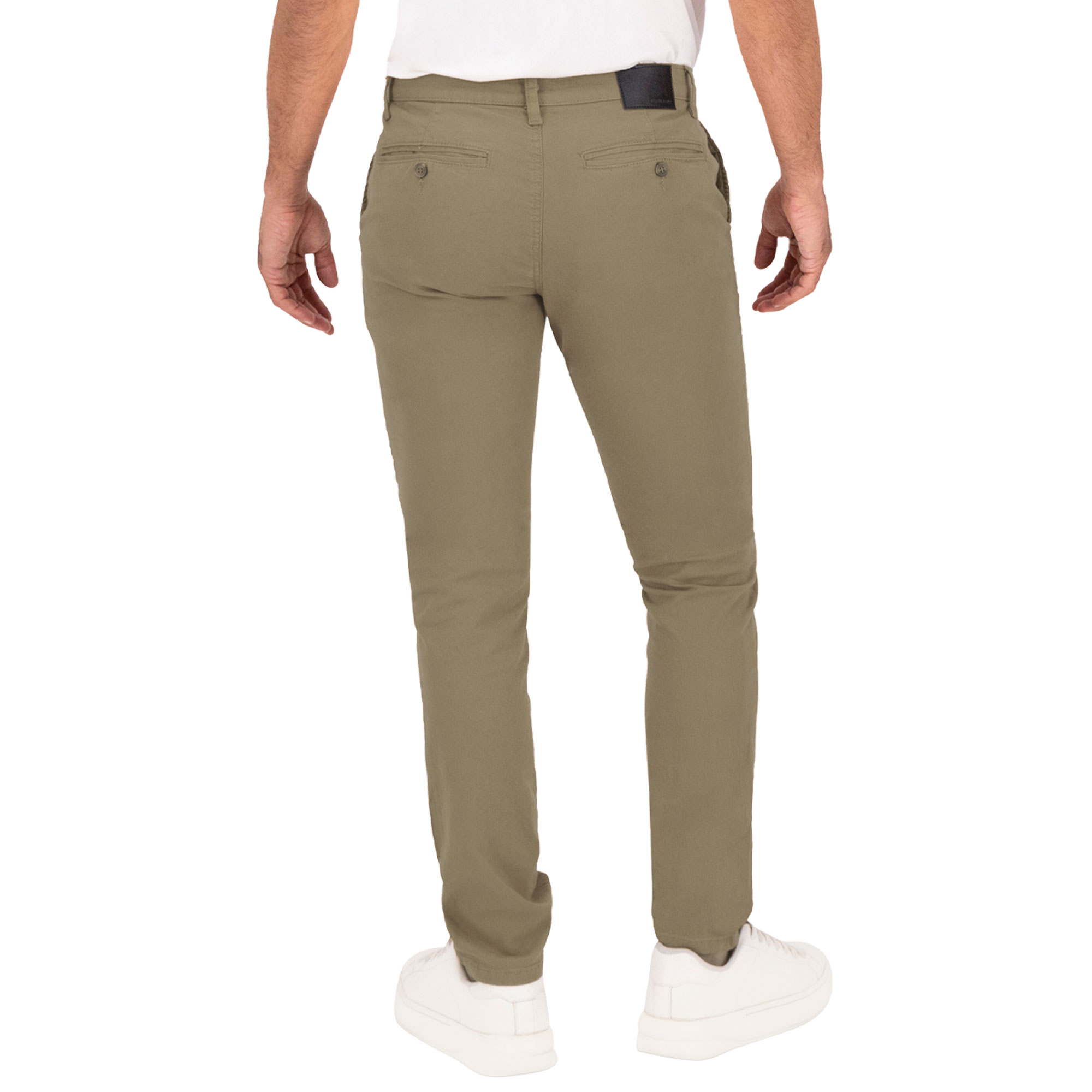 Foto 3 pulgar | Pantalón Chino Slim Britos Jeans Hombre Gabardina 803814