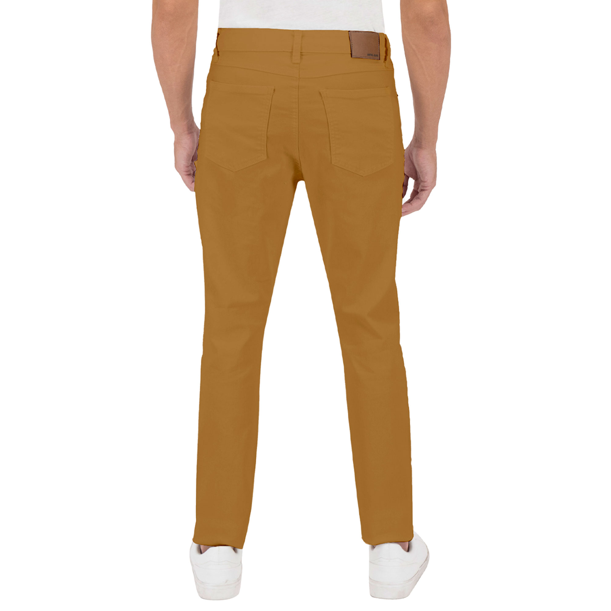 Foto 3 pulgar | Pantalón Slim Britos Jeans Hombre Gabardina 803821