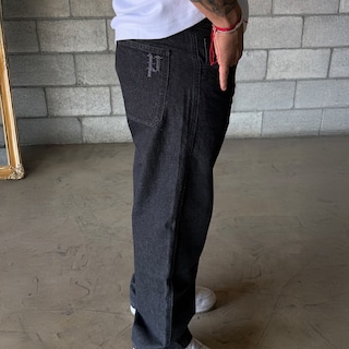 Foto 2 | Jeans De Pierna Recta Color Negro