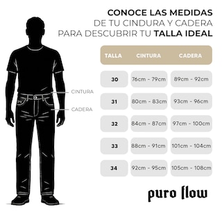 Foto 5 | Jeans De Pierna Recta Color Negro