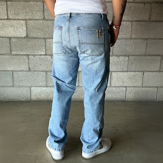 Foto 3 | Jeans De Hombre Azul Claro Recto