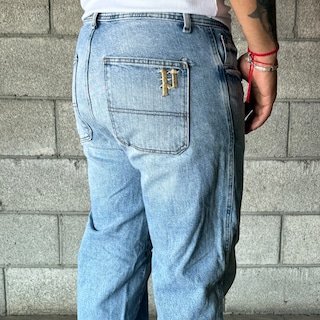 Foto 4 | Jeans De Hombre Azul Claro Recto