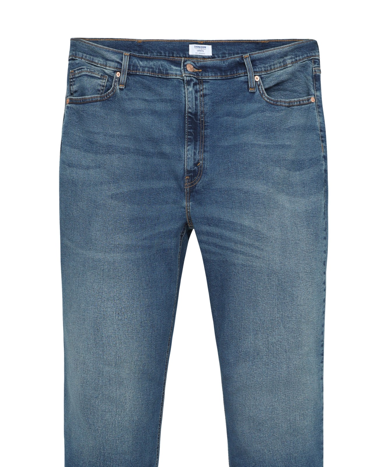 Foto 3 pulgar | Jeans Denizen Straight color Azul para Hombre