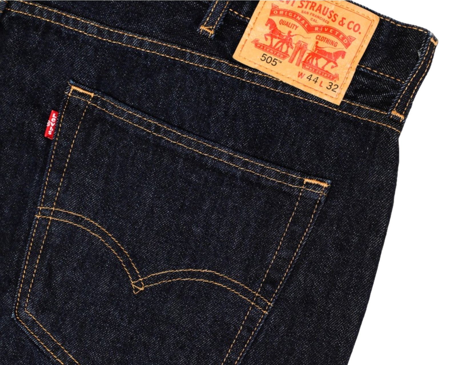 Foto 5 pulgar | Jeans Levi’s 505 Regular 00505-0216 color Azul para Hombre