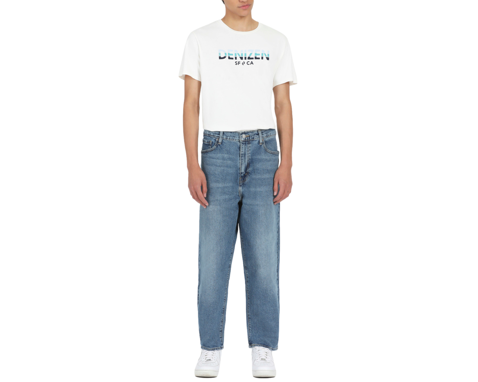 Foto 5 pulgar | Jeans Loose Denizen A1537-0002 color Azul para Hombre