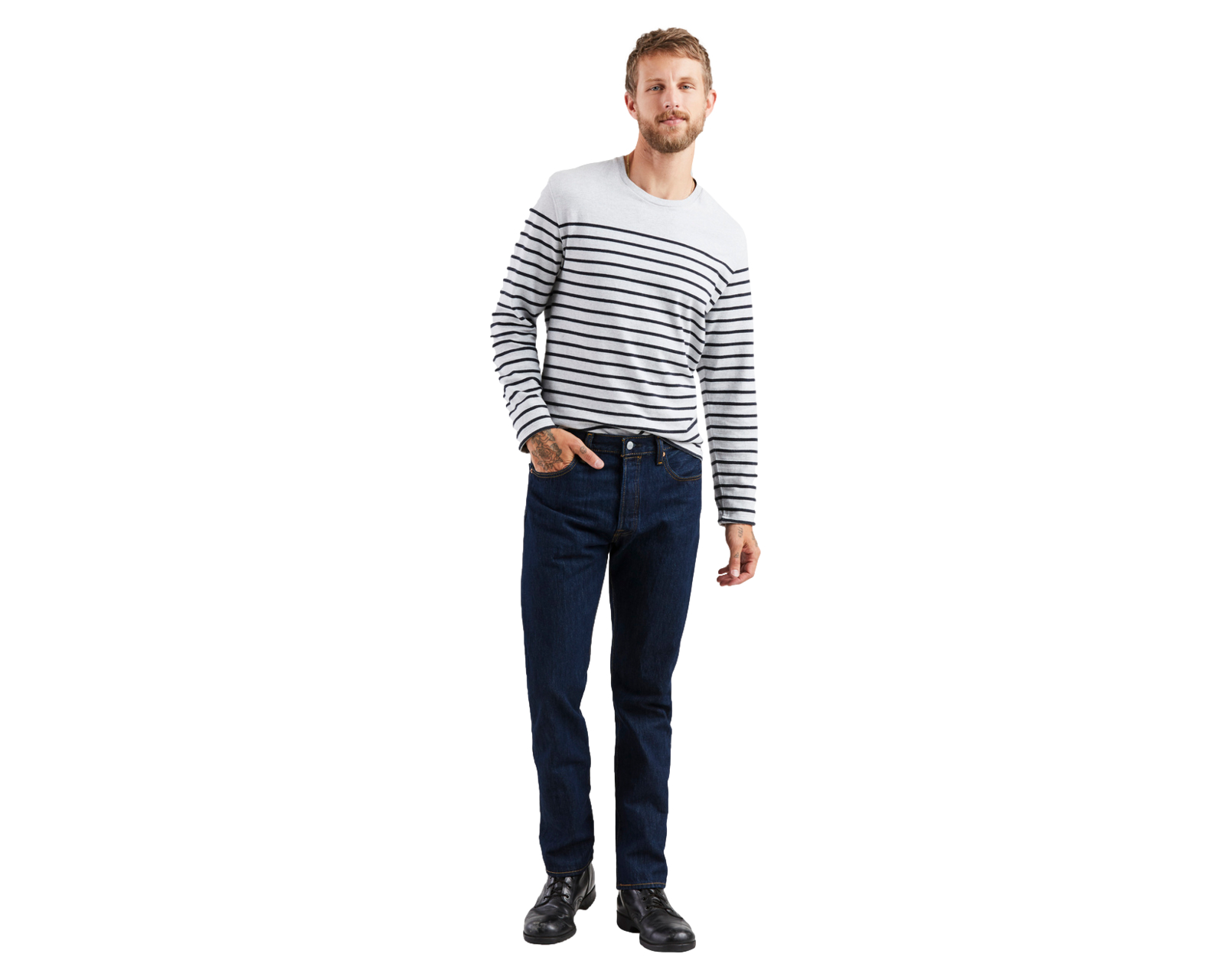 Foto 5 pulgar | Jeans Levi's 501 00501-0115 color Azul para Hombre