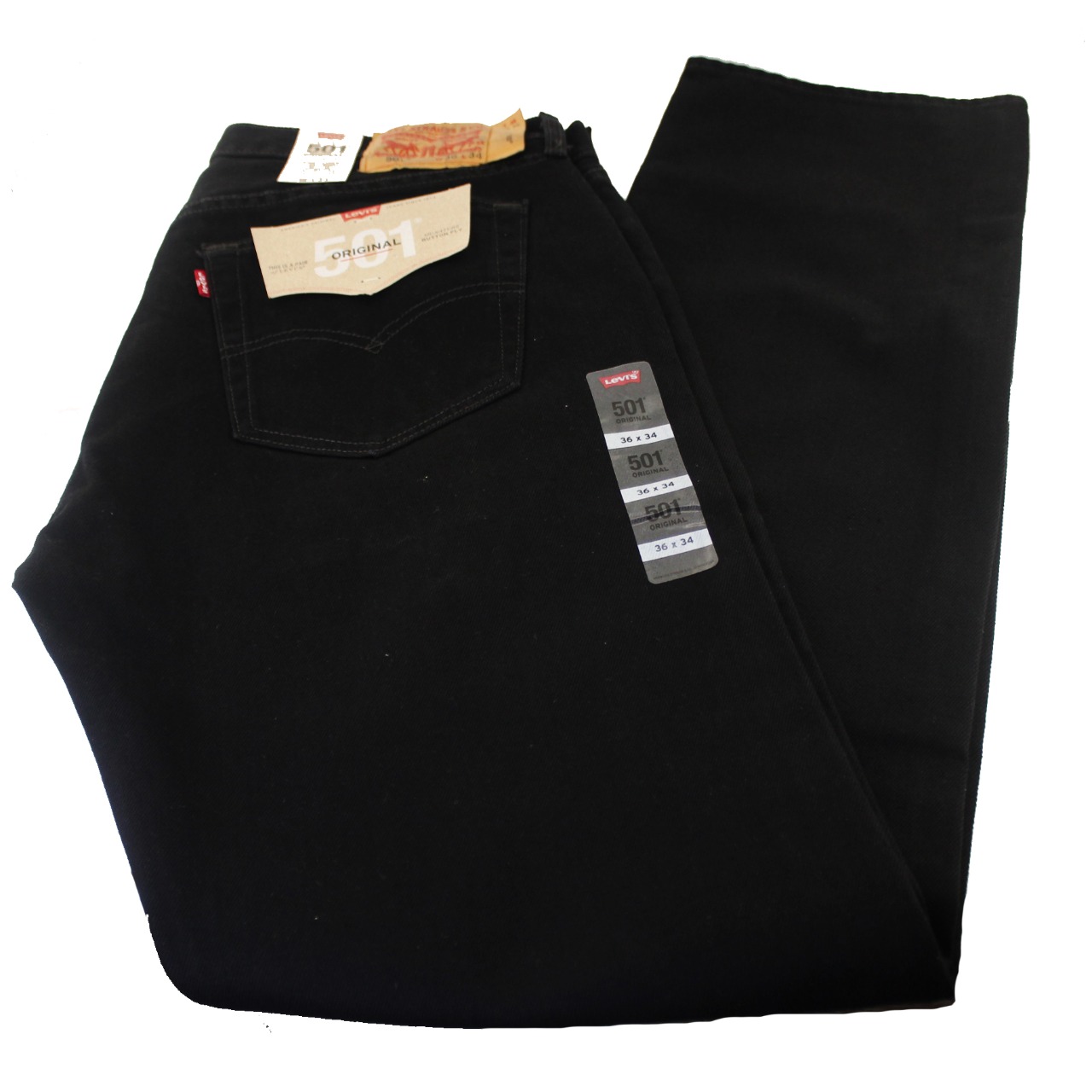 Foto 3 pulgar | Pantalón Vaquero 501 Levi's 53101502 color Negro para Caballero