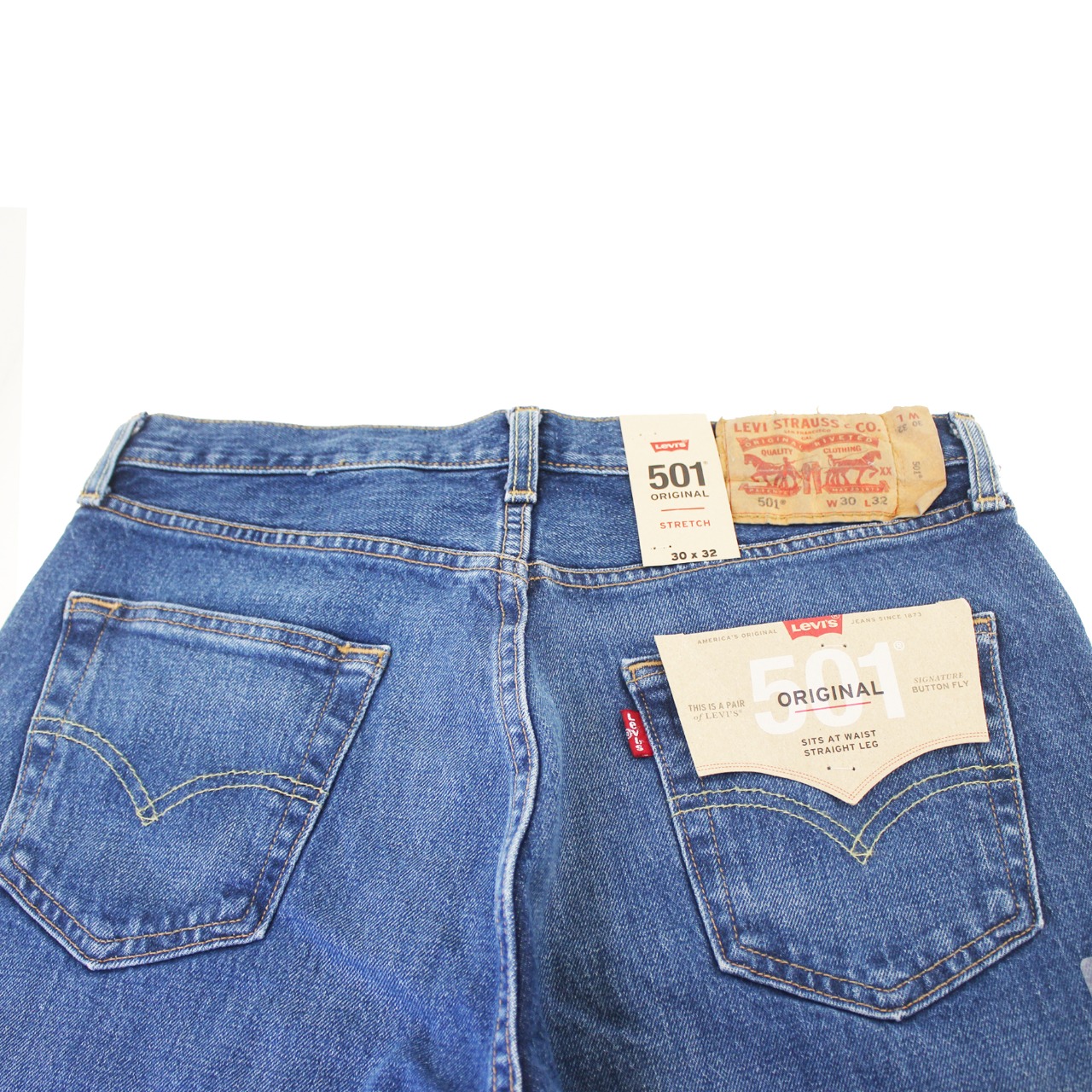 Foto 5 | Pantalón Vaquero 501 Levi's 005012949 color Azul para Hombre