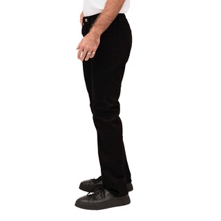 Foto 2 | Jeans de Mezclilla MCHK 8030 Negros Corte Recto Costuras Resaltadas