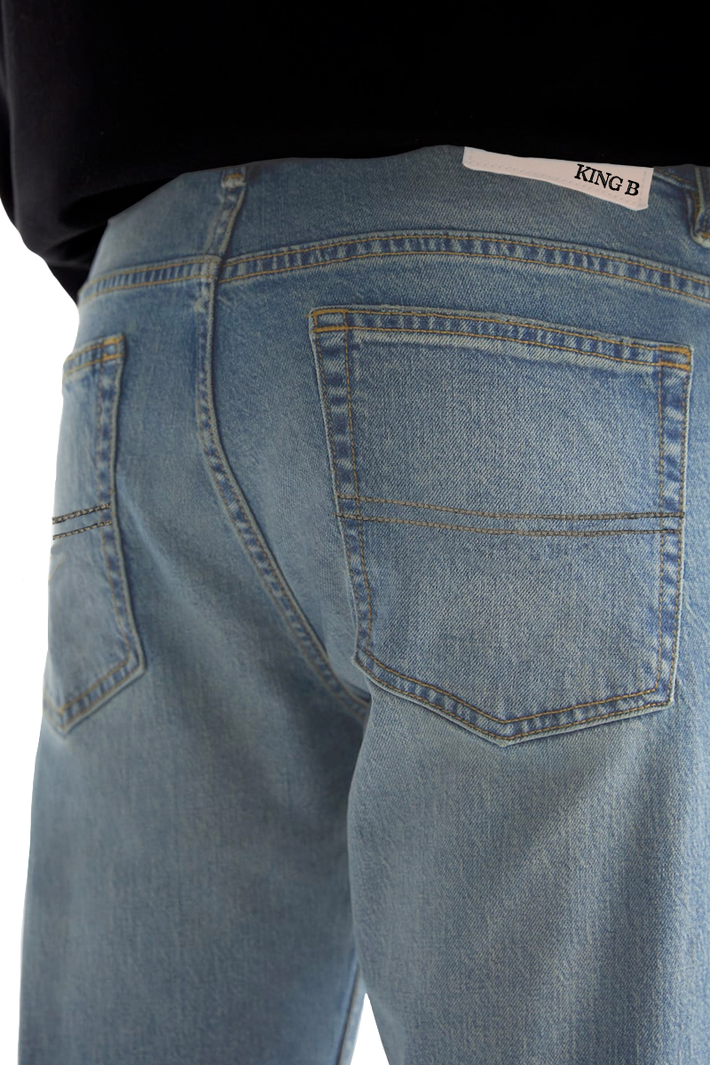 Foto 5 pulgar | Jeans Shendy Vendy Rectos Strech Clasico para Hombre