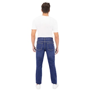Foto 4 | Pantalón Recto Britos Jeans Hombre Mezclilla Azul 803517