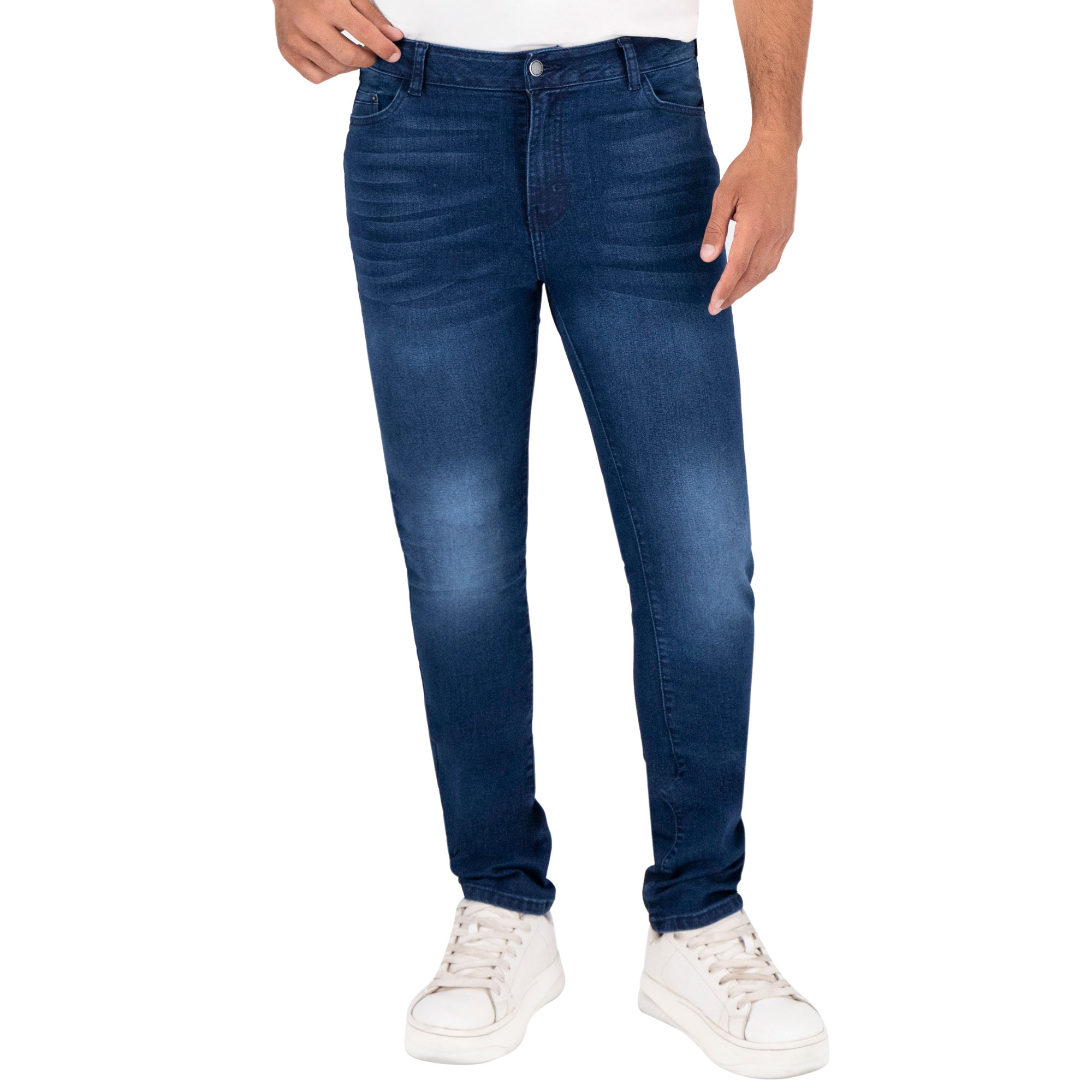 Foto 2 pulgar | Pantalón Recto Britos Jeans Hombre Azul 803512
