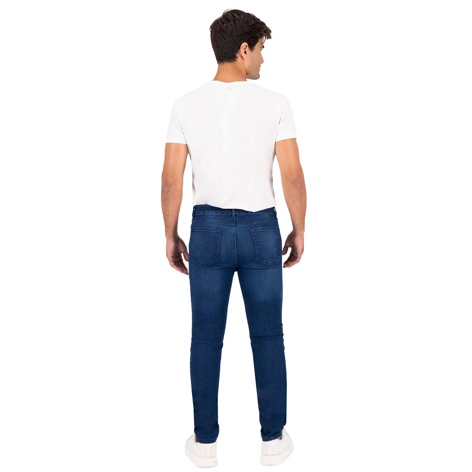Foto 6 | Pantalón Recto Britos Jeans Hombre Azul 803512
