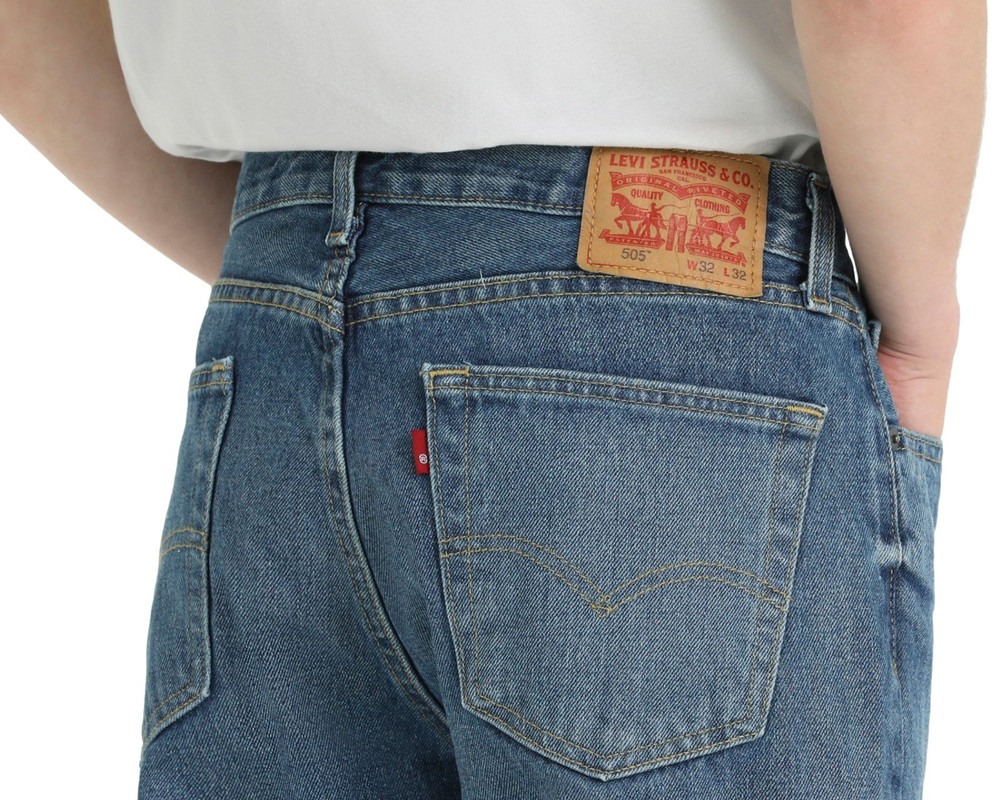 Foto 6 pulgar | Jeans 505 Regular 00505-2951 Hombre Azul Medio Levi’s