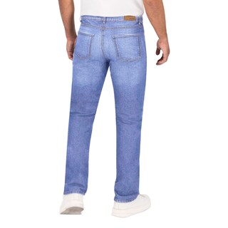 Foto 2 | Pantalón Recto Britos Jeans Hombre Mezclilla Azul 803702