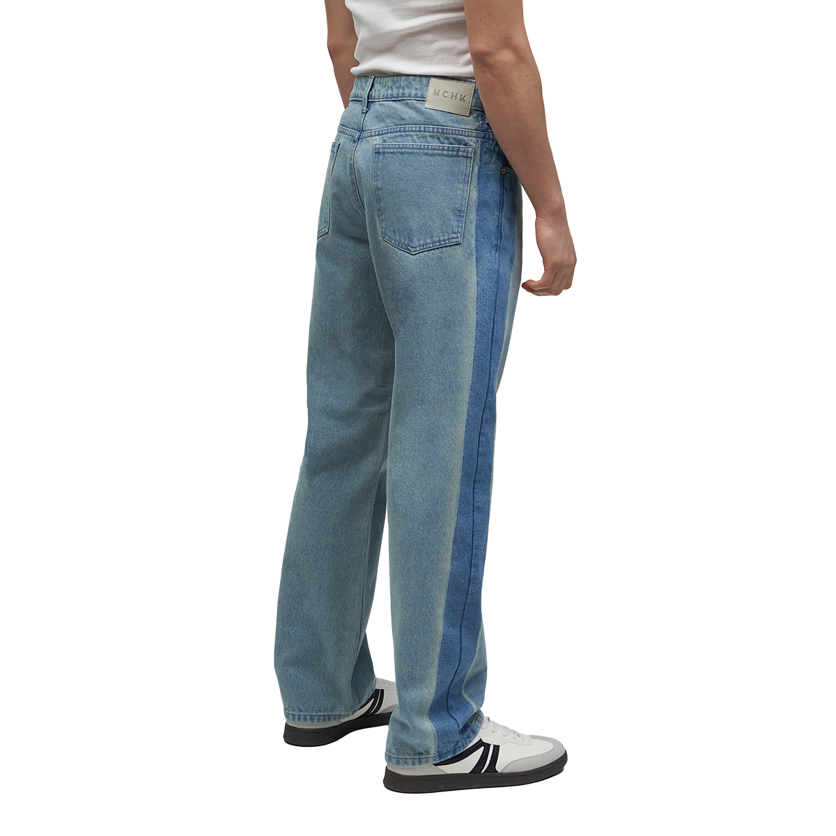 Foto 2 | Jeans De Mezclilla Mchk. Para Caballero Corte Recto. Color Azul. Modelo 8085
