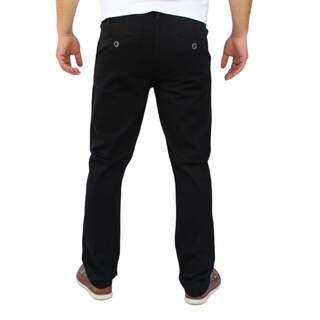 Foto 4 | Pantalón Recto De Gabardina Stretch Color Negro John Silver